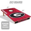 image:imageYouTheFan NCAA 2 x 3 Wood Cornhole GameGeorgia Bulldogs