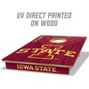 image:imageYouTheFan NCAA 2 x 3 Wood Cornhole GameIowa State Cyclones