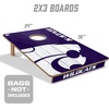 image:imageYouTheFan NCAA 2 x 3 Wood Cornhole GameKansas State Wildcats