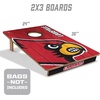image:imageYouTheFan NCAA 2 x 3 Wood Cornhole GameLouisville Cardinals