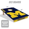 image:imageYouTheFan NCAA 2 x 3 Wood Cornhole GameMichigan Wolverines