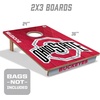image:imageYouTheFan NCAA 2 x 3 Wood Cornhole GameOhio State Buckeyes