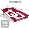 image:imageYouTheFan NCAA 2 x 3 Wood Cornhole GameOklahoma Sooners
