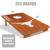 image:imageYouTheFan NCAA 2 x 3 Wood Cornhole GameTexas Longhorns