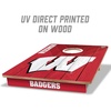 image:imageYouTheFan NCAA 2 x 3 Wood Cornhole GameWisconsin Badgers