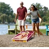 image:imageYouTheFan NCAA 2 x 4 Professional Wood Cornhole Game with Logo BagsArizona State Sun Devils