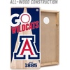 image:imageYouTheFan NCAA 2 x 4 Professional Wood Cornhole Game with Logo BagsArizona Wildcats