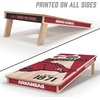 image:imageYouTheFan NCAA 2 x 4 Professional Wood Cornhole Game with Logo BagsArkansas Razorbacks