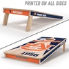 image:imageYouTheFan NCAA 2 x 4 Professional Wood Cornhole Game with Logo BagsAuburn Tigers