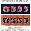 image:imageYouTheFan NCAA 2 x 4 Professional Wood Cornhole Game with Logo BagsAuburn Tigers