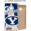 image:imageYouTheFan NCAA 2 x 4 Professional Wood Cornhole Game with Logo BagsBYU Cougars