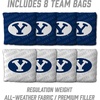 image:imageYouTheFan NCAA 2 x 4 Professional Wood Cornhole Game with Logo BagsBYU Cougars