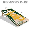 image:imageYouTheFan NCAA 2 x 4 Professional Wood Cornhole Game with Logo BagsBaylor Bears