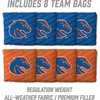 image:imageYouTheFan NCAA 2 x 4 Professional Wood Cornhole Game with Logo BagsBoise State Broncos