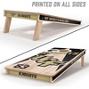 image:imageYouTheFan NCAA 2 x 4 Professional Wood Cornhole Game with Logo BagsCentral Florida Knights