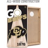 image:imageYouTheFan NCAA 2 x 4 Professional Wood Cornhole Game with Logo BagsColorado Buffaloes