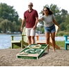 image:imageYouTheFan NCAA 2 x 4 Professional Wood Cornhole Game with Logo BagsColorado State Rams