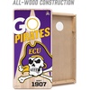 image:imageYouTheFan NCAA 2 x 4 Professional Wood Cornhole Game with Logo BagsEast Carolina Pirates