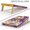 image:imageYouTheFan NCAA 2 x 4 Professional Wood Cornhole Game with Logo BagsEast Carolina Pirates
