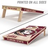 image:imageYouTheFan NCAA 2 x 4 Professional Wood Cornhole Game with Logo BagsFlorida State Seminoles