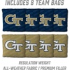 image:imageYouTheFan NCAA 2 x 4 Professional Wood Cornhole Game with Logo BagsGeorgia Tech Yellow Jackets