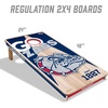 image:imageYouTheFan NCAA 2 x 4 Professional Wood Cornhole Game with Logo BagsGonzaga Bulldogs