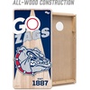 image:imageYouTheFan NCAA 2 x 4 Professional Wood Cornhole Game with Logo BagsGonzaga Bulldogs