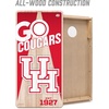 image:imageYouTheFan NCAA 2 x 4 Professional Wood Cornhole Game with Logo BagsHouston Cougars
