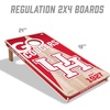 image:imageYouTheFan NCAA 2 x 4 Professional Wood Cornhole Game with Logo BagsHouston Cougars