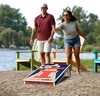 image:imageYouTheFan NCAA 2 x 4 Professional Wood Cornhole Game with Logo BagsIllinois Fighting Illini