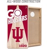 image:imageYouTheFan NCAA 2 x 4 Professional Wood Cornhole Game with Logo BagsIndiana Hoosiers