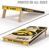 image:imageYouTheFan NCAA 2 x 4 Professional Wood Cornhole Game with Logo BagsIowa Hawkeyes