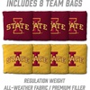 image:imageYouTheFan NCAA 2 x 4 Professional Wood Cornhole Game with Logo BagsIowa State Cyclones