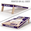 image:imageYouTheFan NCAA 2 x 4 Professional Wood Cornhole Game with Logo BagsKansas State Wildcats