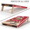 image:imageYouTheFan NCAA 2 x 4 Professional Wood Cornhole Game with Logo BagsMaryland Terrapins