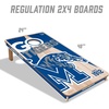 image:imageYouTheFan NCAA 2 x 4 Professional Wood Cornhole Game with Logo BagsMemphis Tigers