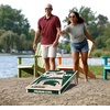 image:imageYouTheFan NCAA 2 x 4 Professional Wood Cornhole Game with Logo BagsMichigan State Spartans