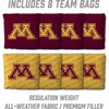 image:imageYouTheFan NCAA 2 x 4 Professional Wood Cornhole Game with Logo BagsMinnesota Golden Gophers