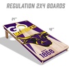 image:imageYouTheFan NCAA 2 x 4 Professional Wood Cornhole Game with Logo BagsMinnesota State Mavericks