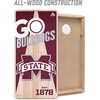 image:imageYouTheFan NCAA 2 x 4 Professional Wood Cornhole Game with Logo BagsMississippi State Bulldogs