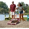 image:imageYouTheFan NCAA 2 x 4 Professional Wood Cornhole Game with Logo BagsMontana Grizzlies