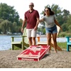 image:imageYouTheFan NCAA 2 x 4 Professional Wood Cornhole Game with Logo BagsNebraska Cornhuskers