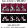 image:imageYouTheFan NCAA 2 x 4 Professional Wood Cornhole Game with Logo BagsNew Mexico State