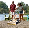 image:imageYouTheFan NCAA 2 x 4 Professional Wood Cornhole Game with Logo BagsNotre Dame Fighting Irish