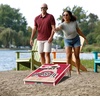 image:imageYouTheFan NCAA 2 x 4 Professional Wood Cornhole Game with Logo BagsOhio State Buckeyes