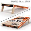image:imageYouTheFan NCAA 2 x 4 Professional Wood Cornhole Game with Logo BagsOklahoma State Cowboys