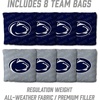 image:imageYouTheFan NCAA 2 x 4 Professional Wood Cornhole Game with Logo BagsPenn State Nittany Lions