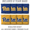 image:imageYouTheFan NCAA 2 x 4 Professional Wood Cornhole Game with Logo BagsPittsburgh Panthers