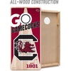image:imageYouTheFan NCAA 2 x 4 Professional Wood Cornhole Game with Logo BagsSouth Carolina Gamecocks