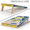 image:imageYouTheFan NCAA 2 x 4 Professional Wood Cornhole Game with Logo BagsSouth Dakota State Jackrabbits